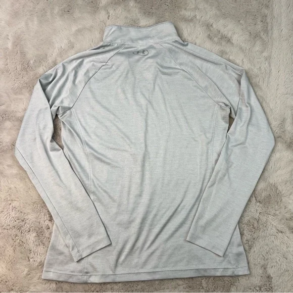 Under Armour HeatGear Tech Twist Womens Medium Loose 1/2 Zip Long Sleeve - Picture 6 of 8